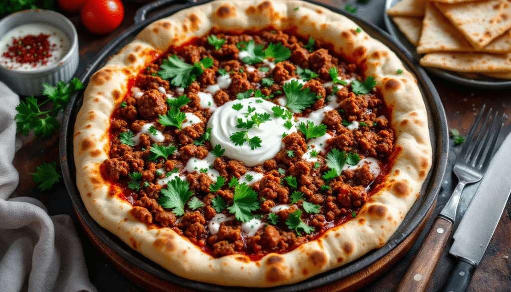 Halil Lahmacun in Kadikoy, known for its crispy lahmacun.
